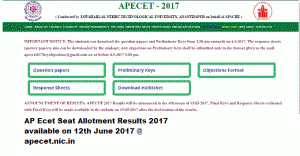 Andhra Pradesh ECET 2017 Final Phase