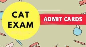 cat 2018 admit cards