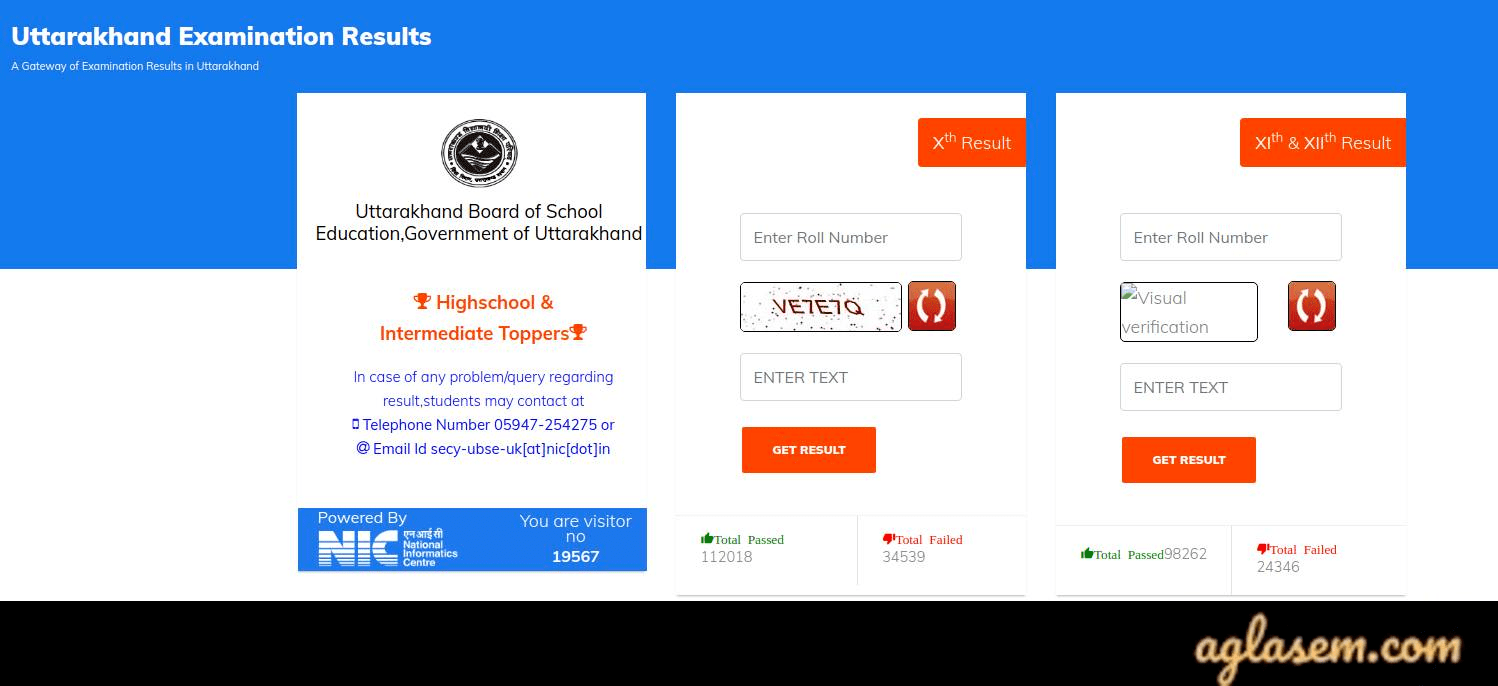 UK Board Result 2021