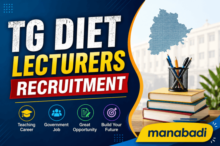 TG DIET Lecturers Recruitment 2026: 86 Posts, Eligibility, Exam Pattern, Syllabus, Salary & Important Dates
