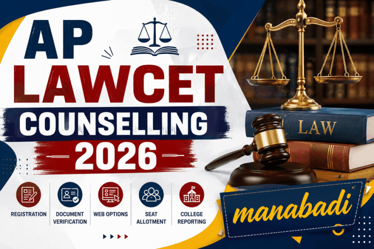 AP LAWCET Counselling 2026: Registration, Dates, Fee, Documents, Web Options & Seat Allotment