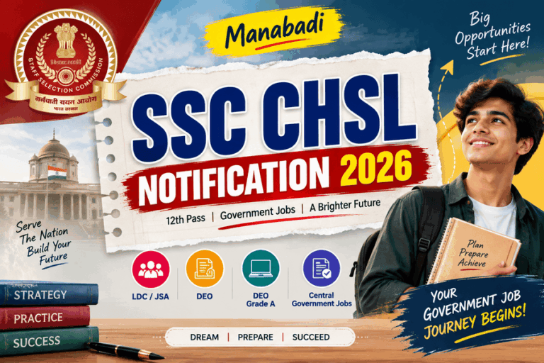 SSC CHSL Notification 2026