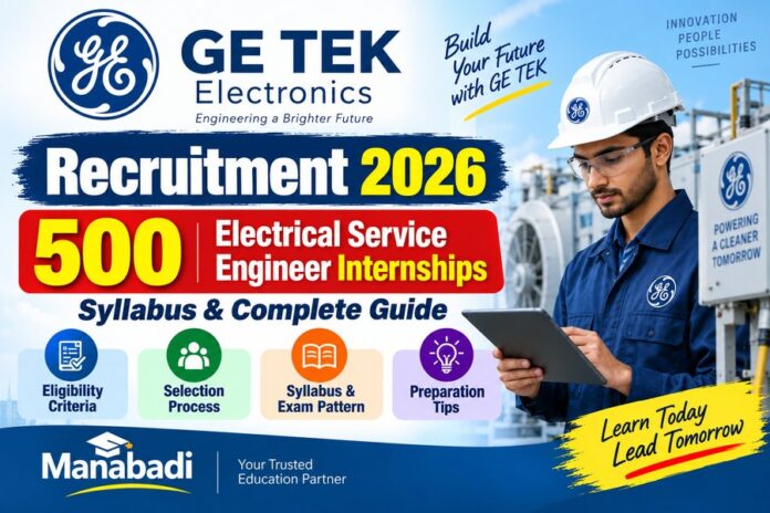 GE-TEK-Electronics GE TEK Recruitment